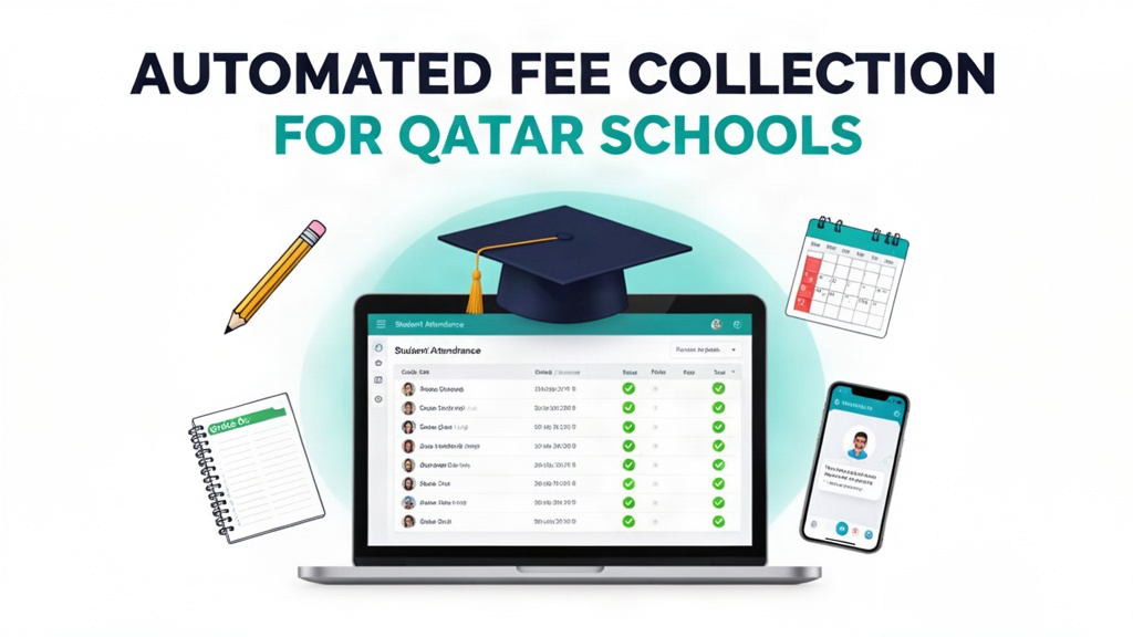 Automated Fee Collection for Qatar Schools — Reducing Collection Time by 60% — Ubisky Technologies