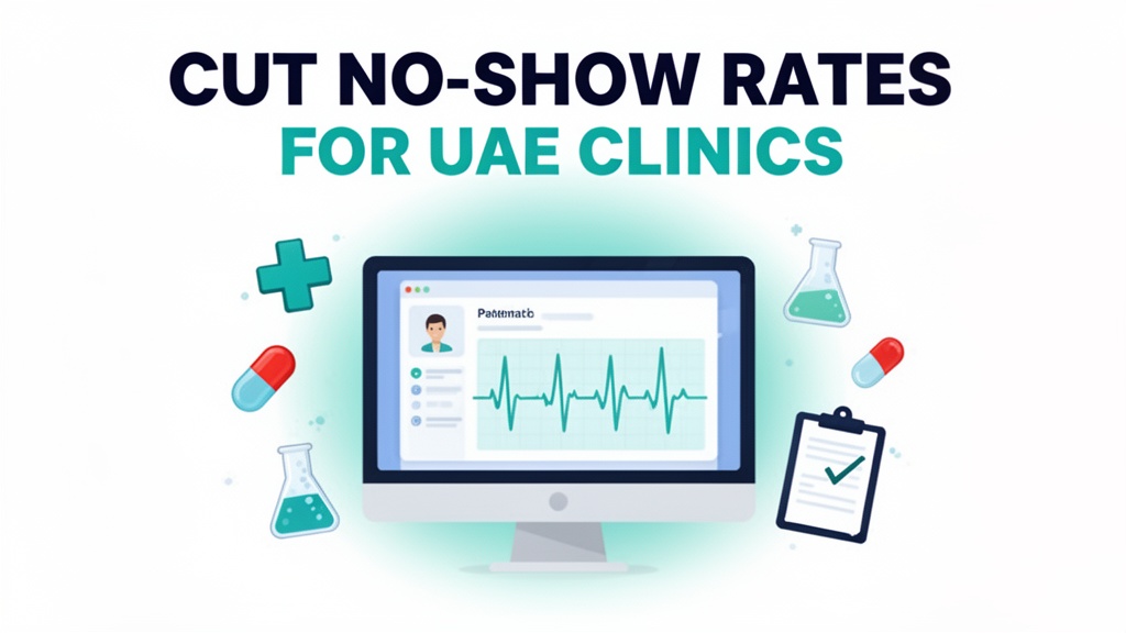 Cut No-Show Rates by 60% — UAE Clinics Using Automated Appointment Reminders — Ubisky Technologies