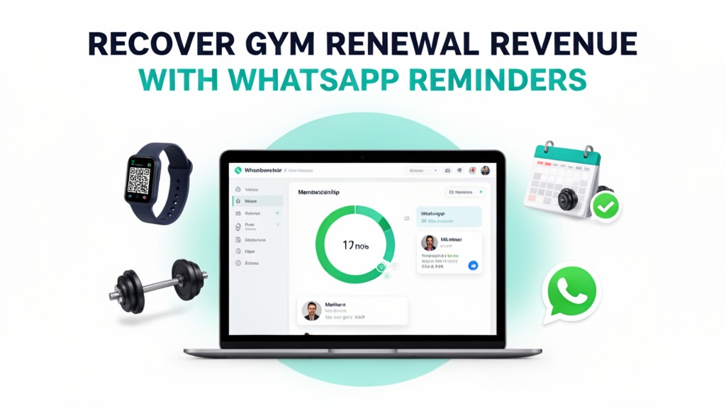 How Gyms in Kuwait Can Recover 30% of Lost Renewal Revenue with WhatsApp Reminders — Ubisky Technologies