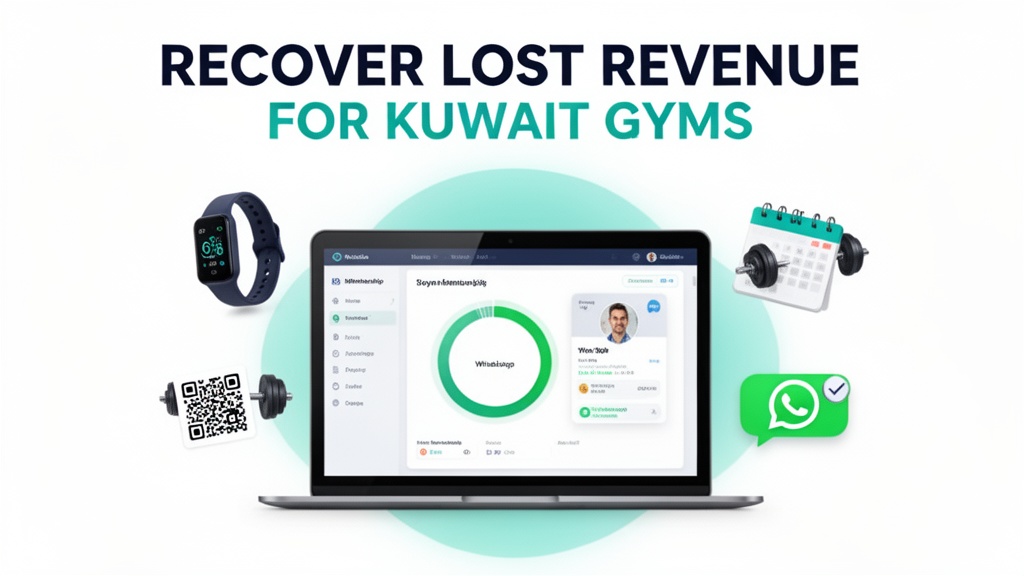 How Gyms in Kuwait Can Recover 35% of Lost Revenue Using WhatsApp Renewal Reminders — Ubisky Technologies