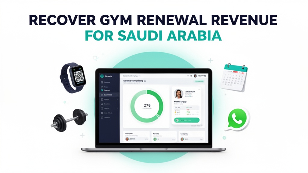 How Gyms in Saudi Arabia Can Recover 40% of Lost Membership Renewal Revenue — Ubisky Technologies
