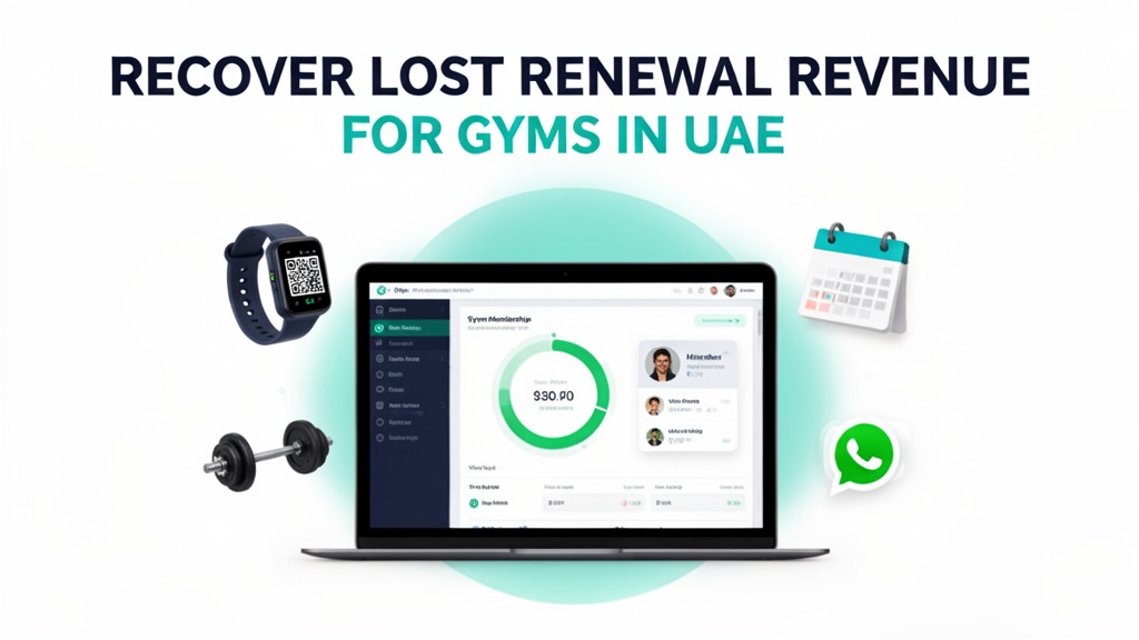 How Gyms in UAE Can Recover 25% of Lost Renewal Revenue with WhatsApp Reminders — Ubisky Technologies