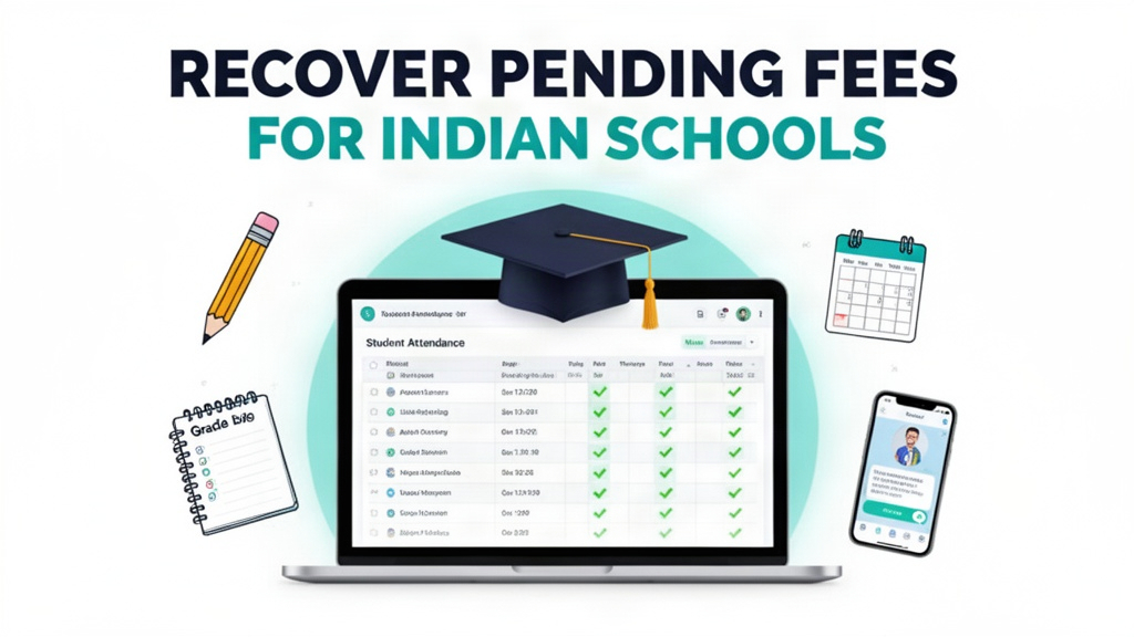 How Indian Schools Can Recover 25% of Pending Fees Through WhatsApp Reminders — Ubisky Technologies