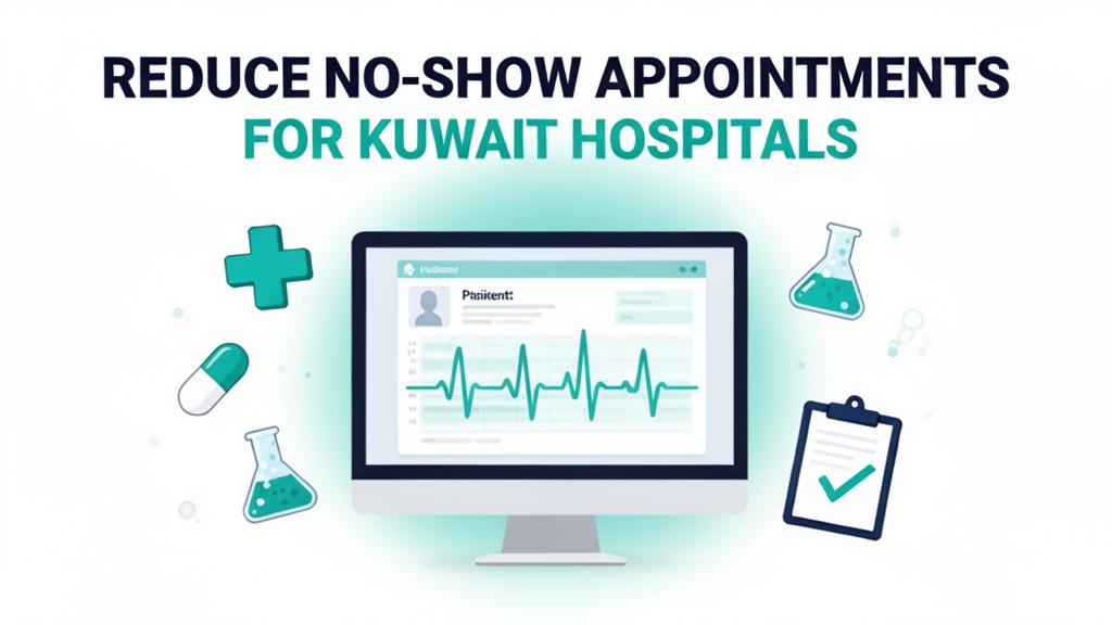 How Kuwait Hospitals Can Reduce No-Show Appointments by 40% with Online Booking — Ubisky Technologies