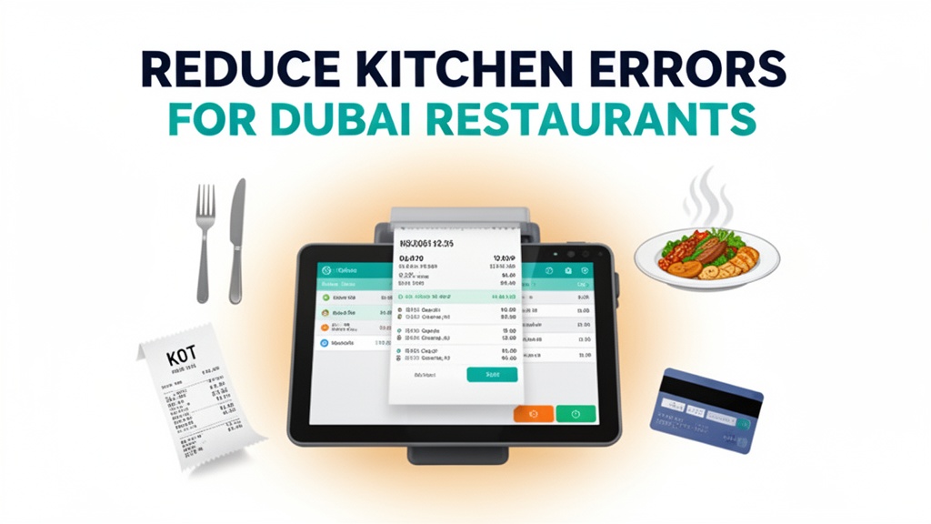 How Restaurants in Dubai Can Reduce Kitchen Order Errors by 45% Using Digital POS — Ubisky Technologies