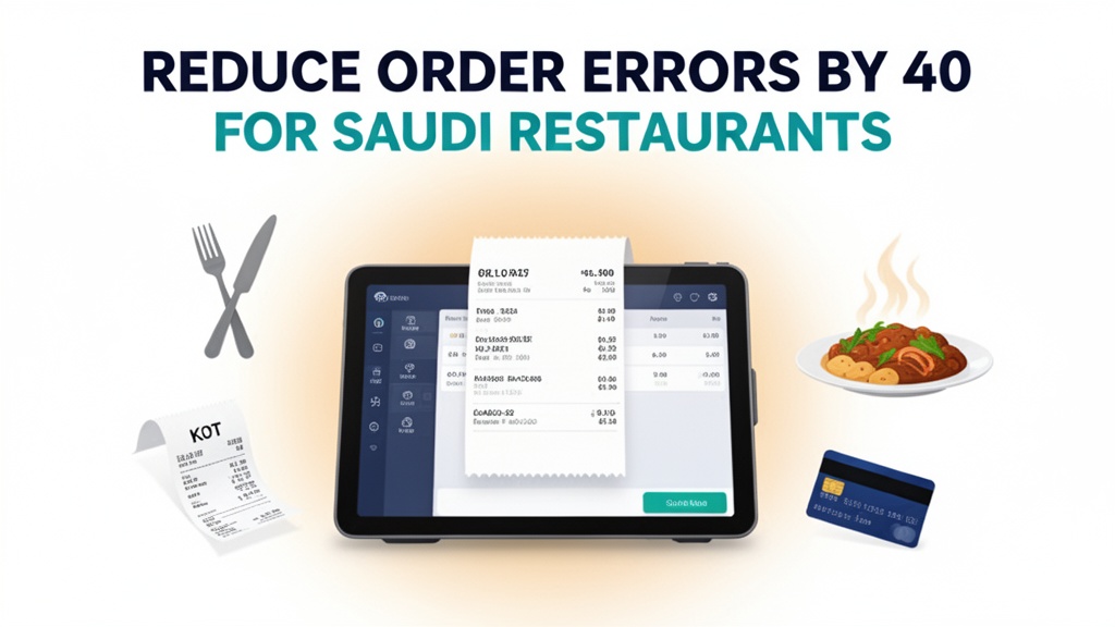 How Saudi Restaurants Can Reduce Order Errors by 40% with Digital POS — Ubisky Technologies