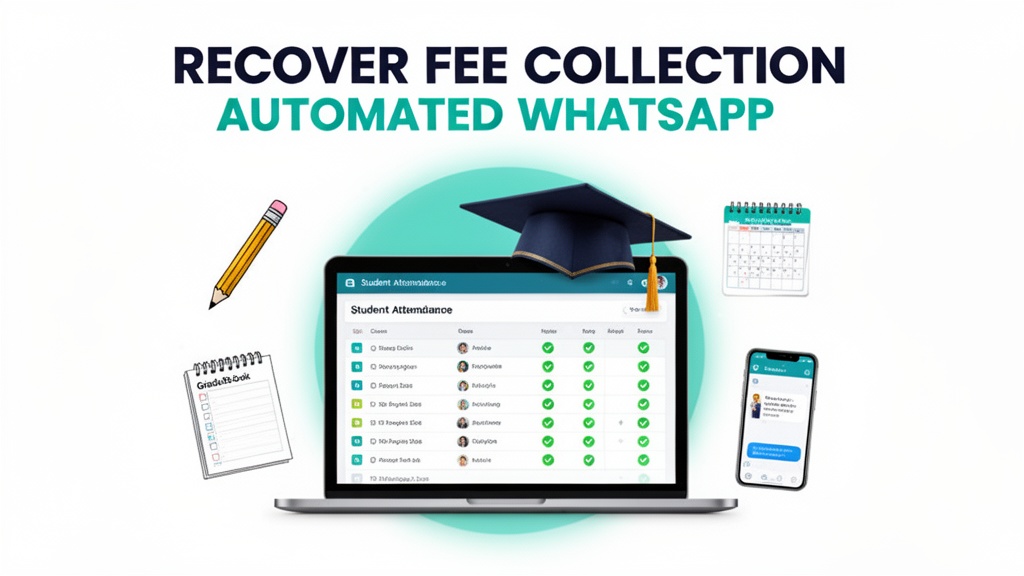 How Saudi Schools Can Recover 25% of Uncollected Fees Through Automated WhatsApp Reminders — Ubisky Technologies