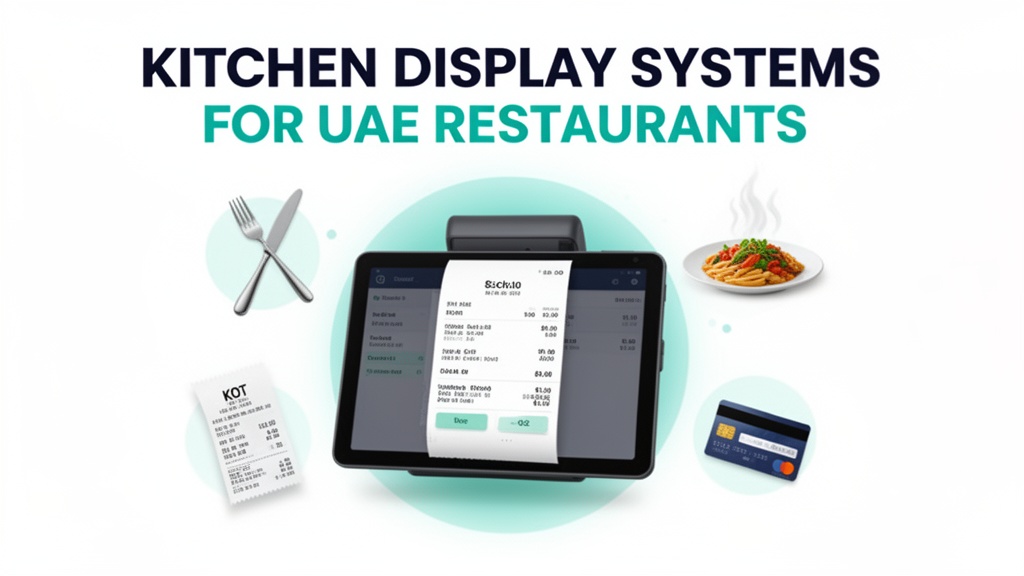 Kitchen Display Systems in UAE Restaurants — Cutting Order Errors by 70% — Ubisky Technologies