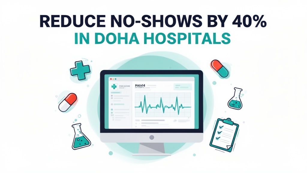 Reducing No-Shows by 40% in Doha Hospitals with Online Appointment Scheduling — Ubisky Technologies