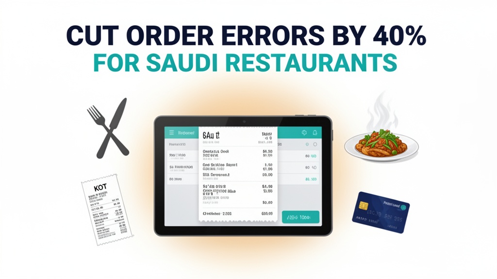 Reducing Order Errors in Saudi Restaurants — How Kitchen Display Systems Cut 40% of Service Mistakes — Ubisky Technologies
