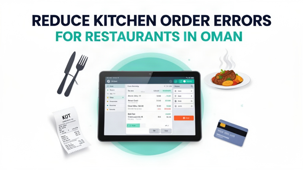 Restaurant KDS Integration in Oman — How to Reduce Kitchen Order Errors by 60% — Ubisky Technologies