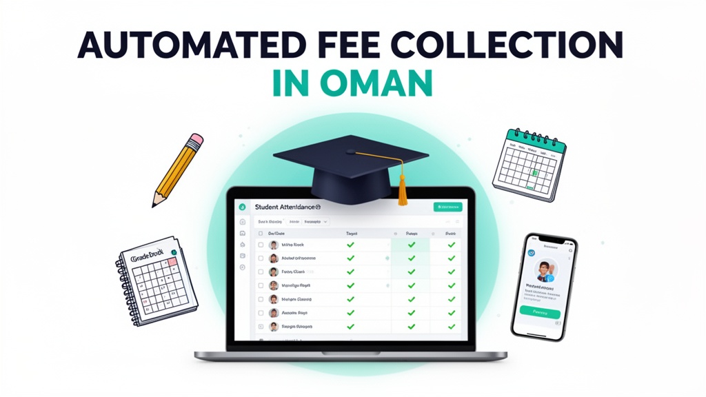 Automated Fee Collection in Oman — How Schools Collect 98% of Dues on Time — Ubisky Technologies