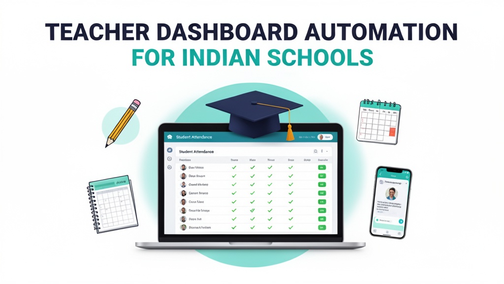 Teacher Dashboard Automation for Indian Schools — 40% Less Administrative Burden — Ubisky Technologies