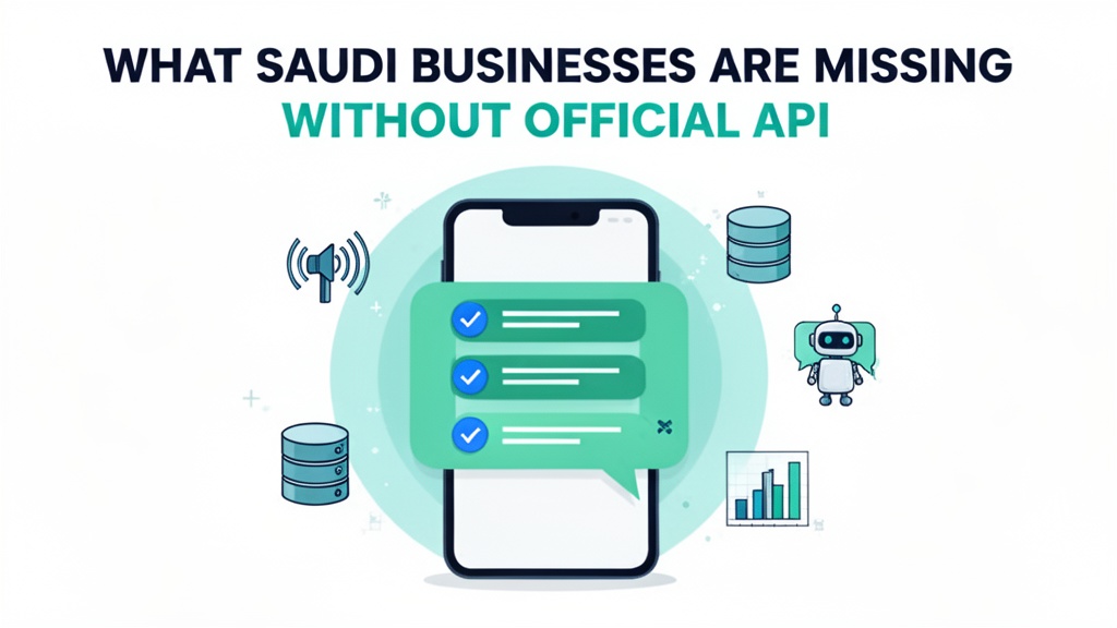 What Saudi Businesses Are Missing Without Official WhatsApp API Integration — Ubisky Technologies